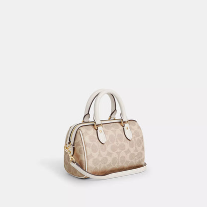 Coach Outlet Mini Rowan Crossbody Bag In Signature Canvas
