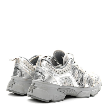 Technical Mesh Dior Chrono Sneakers 36 Silver