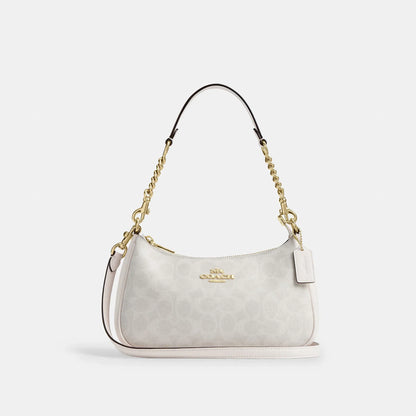 Coach Outlet Teri Shoulder Bag In Signature Canvas