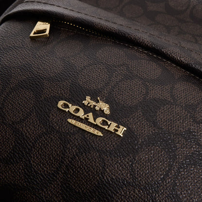Coach Outlet Taylor Small Backpack In Signature Canvas