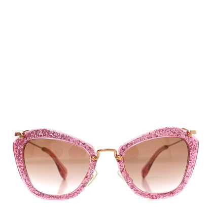 Acetate Metal Cat Eye Sunglasses SMU10N Pink