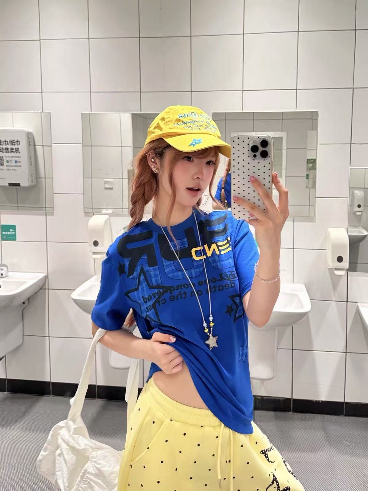 Retro Letter Print Oversized T-Shirt