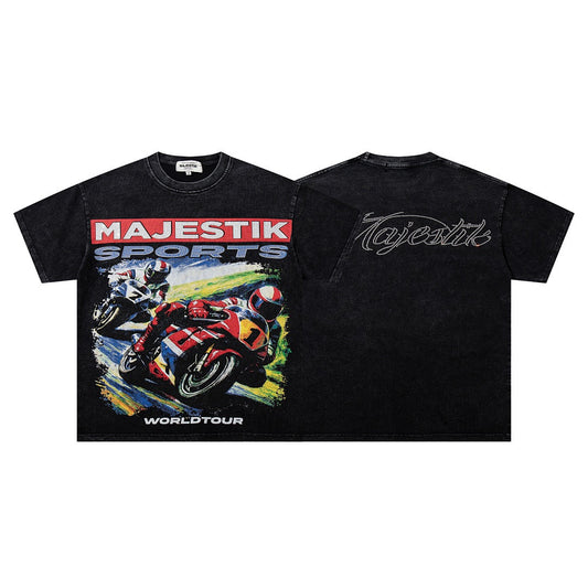 MAJESTIK Sports Racing Tee