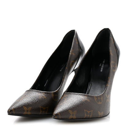 Monogram Cherie Pumps 38 Black