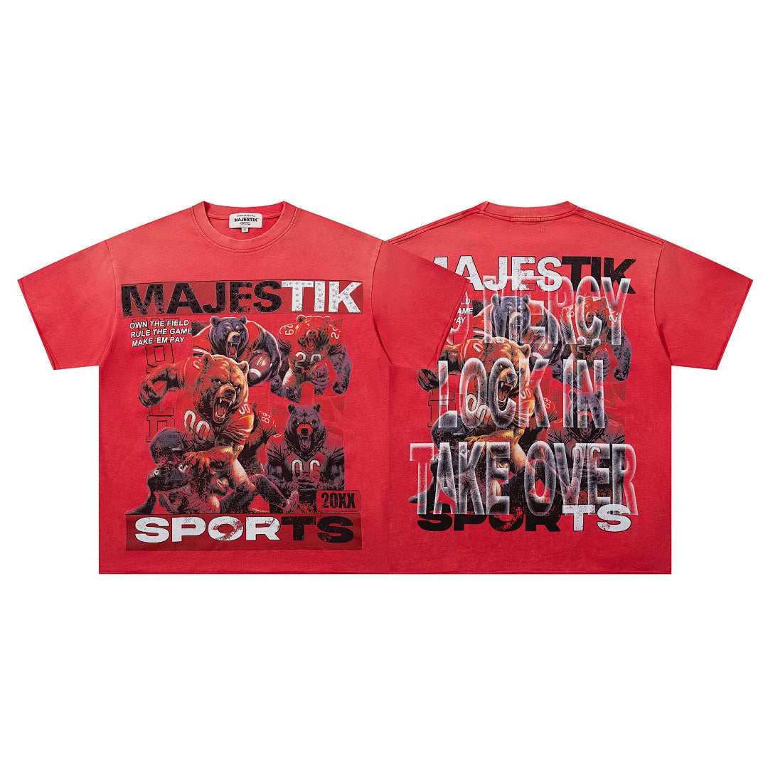 MAJESTIK Sports Take Over Graphic T-Shirt