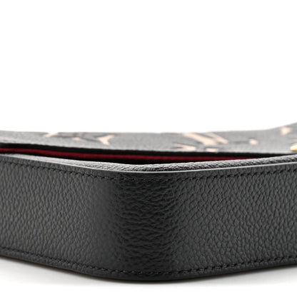 Empreinte Monogram Giant Felicie Pochette Black Beige