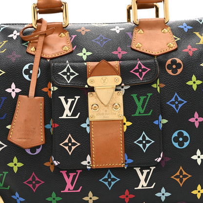Monogram Multicolor Speedy 30 Black