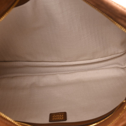 Camoscio Large Aventure Shoulder Bag Rovere