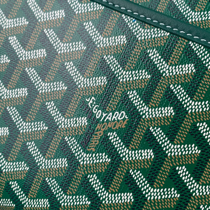 Goyard Toiletry Bag 'Green Goyardine'