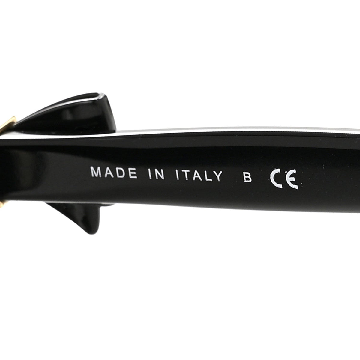 Acetate CC Bow Sunglasses 5171-A Black