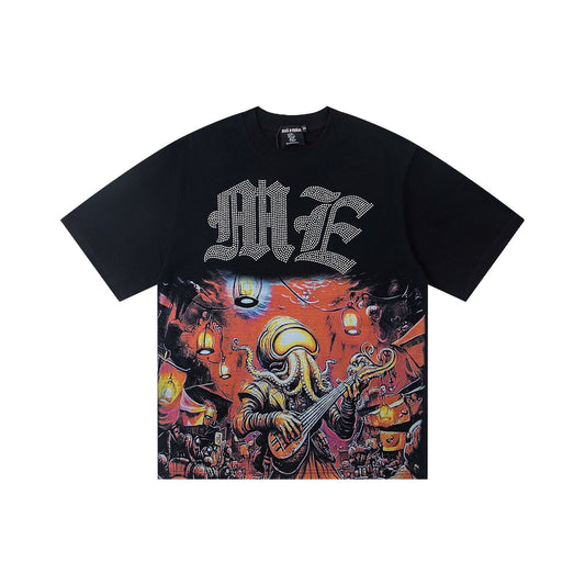 EMOTION Cosmic Musician Graphic T-Shirt