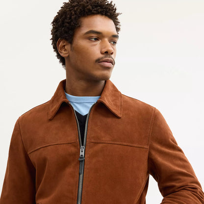 Coach Outlet Suede Jacket
