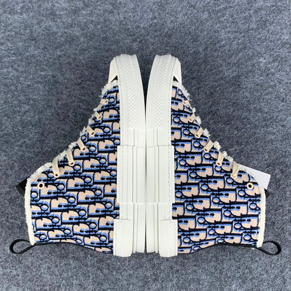 Dior B23 High 'Beige Black Navy Tapestry'