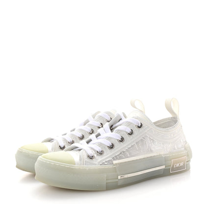 PVC Oblique Embossed Womens B23 Low Top Sneakers 37 White
