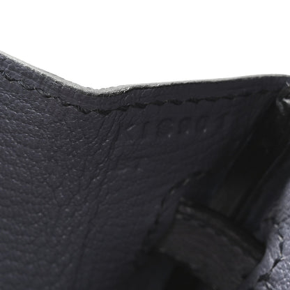 Ostrich Birkin 25 Gris Agate