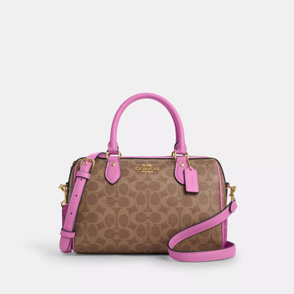 Coach Outlet Rowan Satchel Bag In Signature Canvas