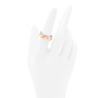 18K Beige Gold Small Coco Crush Ring 54 7