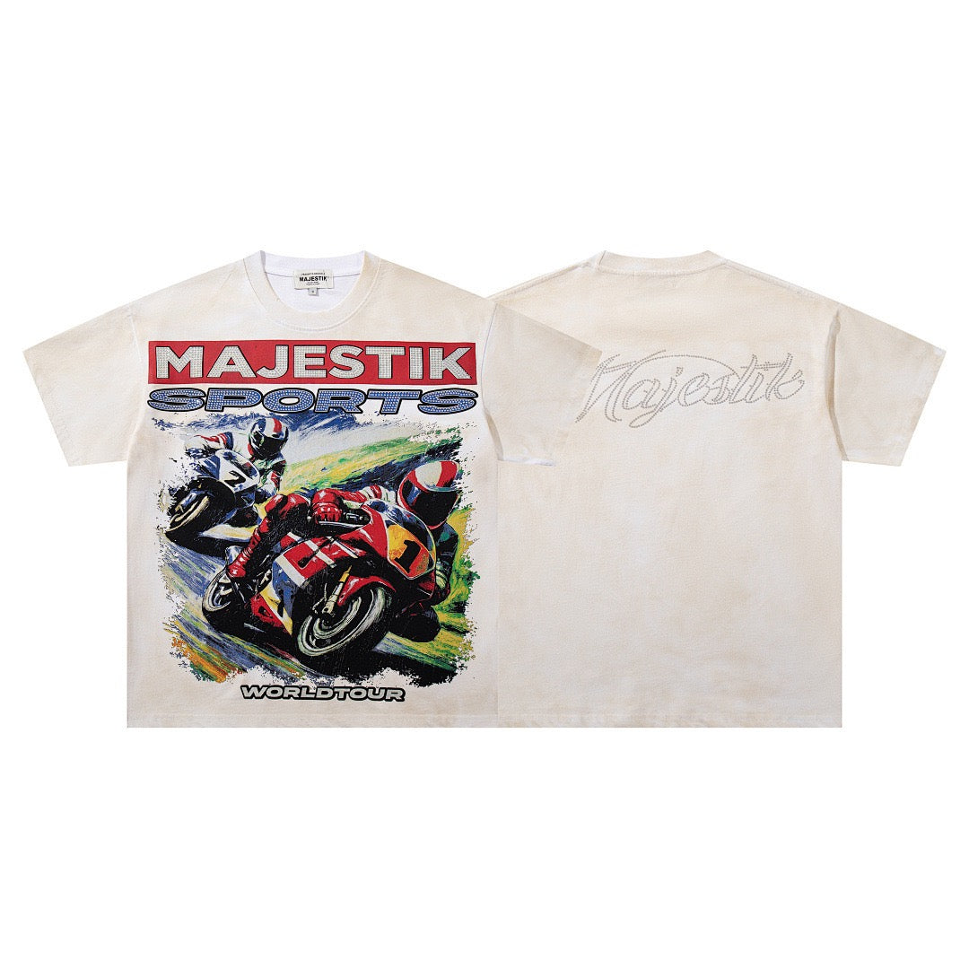 MAJESTIK Sports Racing Tee