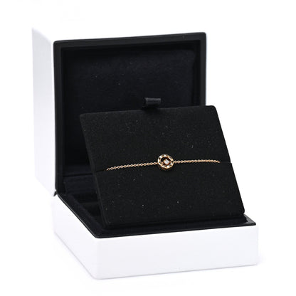 18K Yellow Gold Diamond Coco Crush Station Bracelet