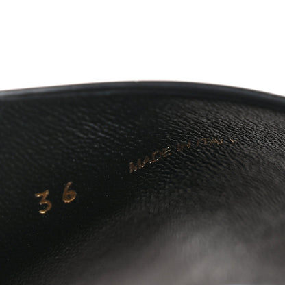 Patent Logo Slide Clogs 36 Black