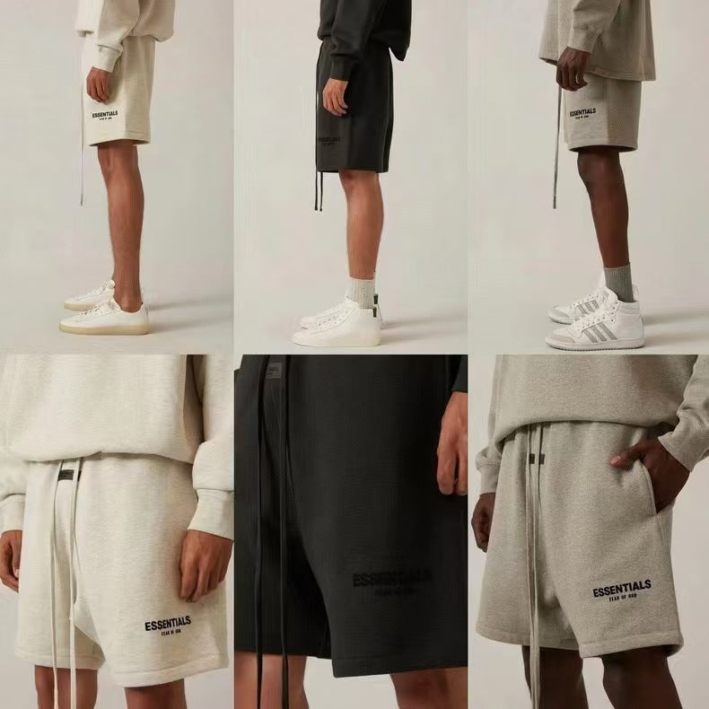 Minimalist Essential Shorts – Casual Loose Fit Sweat Shorts for Men Streetwear