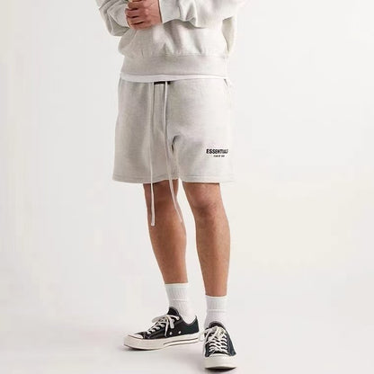 Minimalist Essential Shorts – Casual Loose Fit Sweat Shorts for Men Streetwear