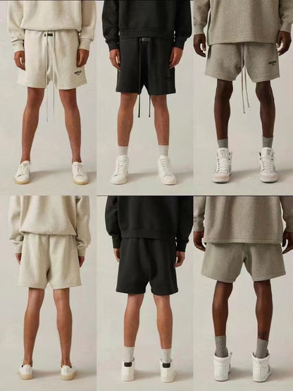 Minimalist Essential Shorts – Casual Loose Fit Sweat Shorts for Men Streetwear
