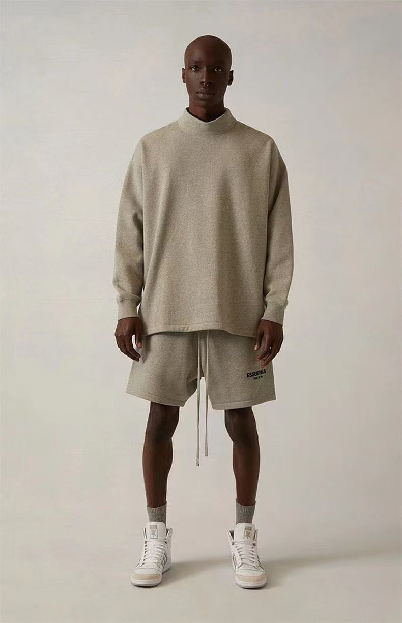 Minimalist Essential Shorts – Casual Loose Fit Sweat Shorts for Men Streetwear