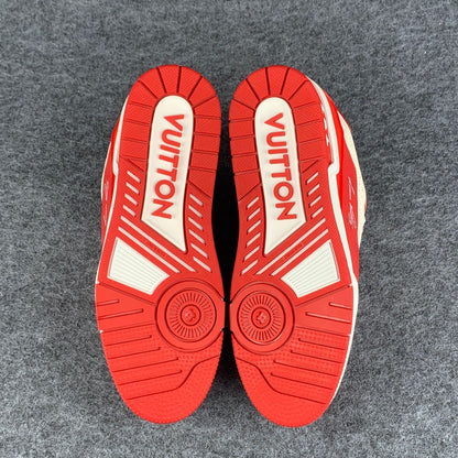 LV Trainer Low '#54 Signature 'Red White'