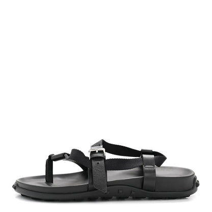 Calfskin Womens Inboard Sandals 38 Black