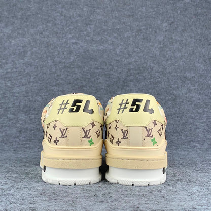 Tyler, the Creator x Louis Vuitton Trainer 'Beige Multi-Color Monogram'