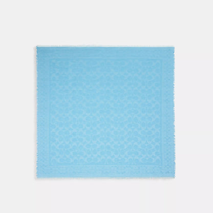 Coach Outlet Signature Oversized Square Scarf