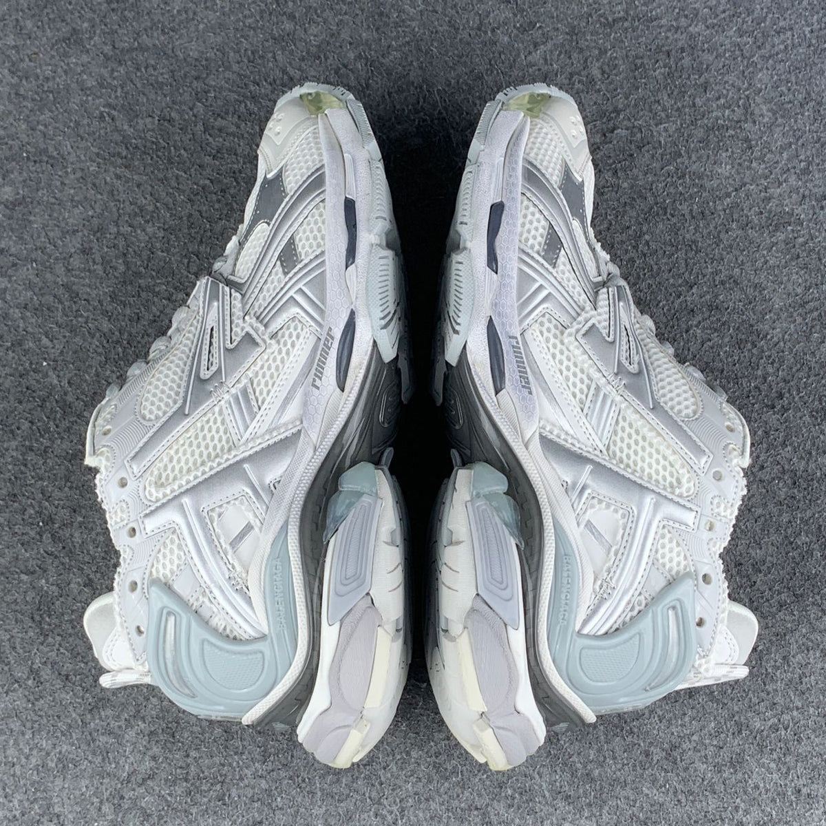 Balenciaga Wmns Runner Sneaker 'White Silver'