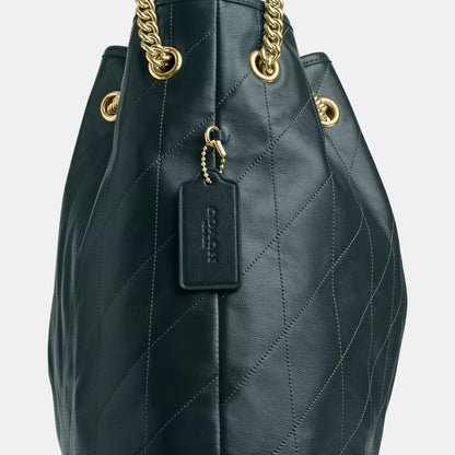 Coach Outlet Evelyn Large Shoulder Bag With Quilting