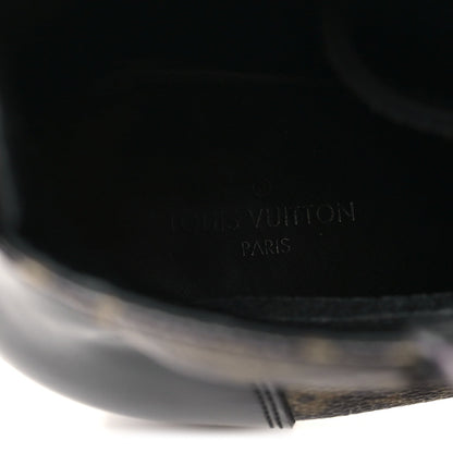 Patent Calfskin Monogram Star Trail Ankle Boots 38.5 Black