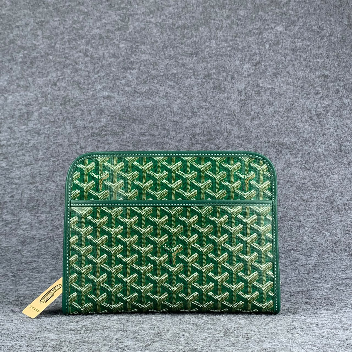 Goyard Toiletry Bag 'Green Goyardine'