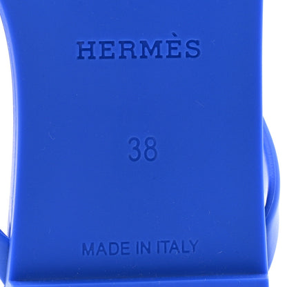 Rubber Womens Egerie Sandals 38 Bleu Outremer