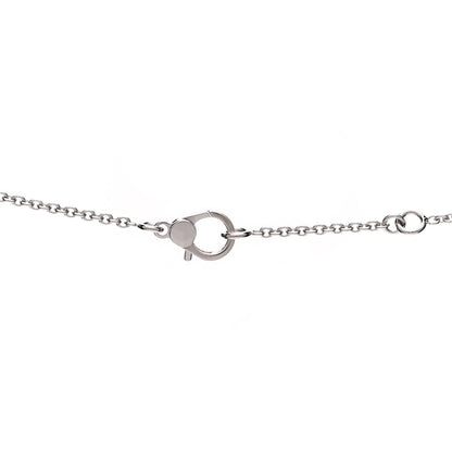 18K White Gold Diamond Finesse Pendant Necklace