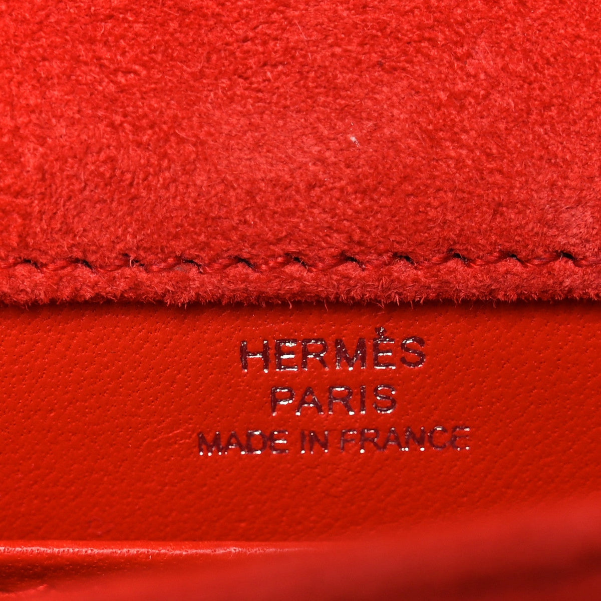 Veau Doblis Mini Verrou Chaine Bag Capucine