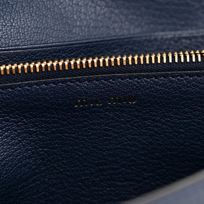 Madras Flap Wallet With Card Case Inchiostro