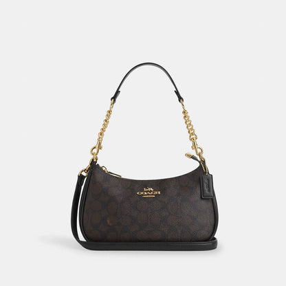 Coach Outlet Teri Shoulder Bag In Signature Canvas