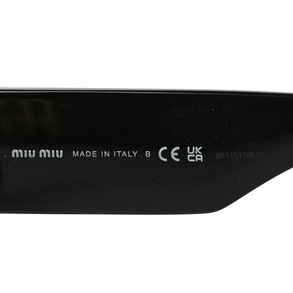 Acetate Glimpse Sunglasses SMU 10W Black