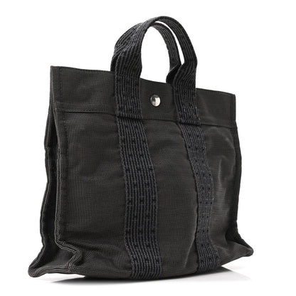 Canvas Herline PM Tote Grey