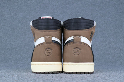 Custom Travis Scott x Air Jordan 1 Retro High OG 'Reverse Mocha'