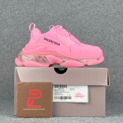 Balenciaga Wmns Triple S 'Clear Sole - Pink'
