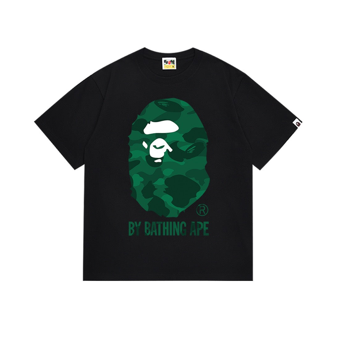 BAPE Green Camo Ape Head T-Shirt