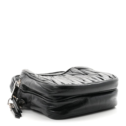 Nappa Matelasse Crossbody Black