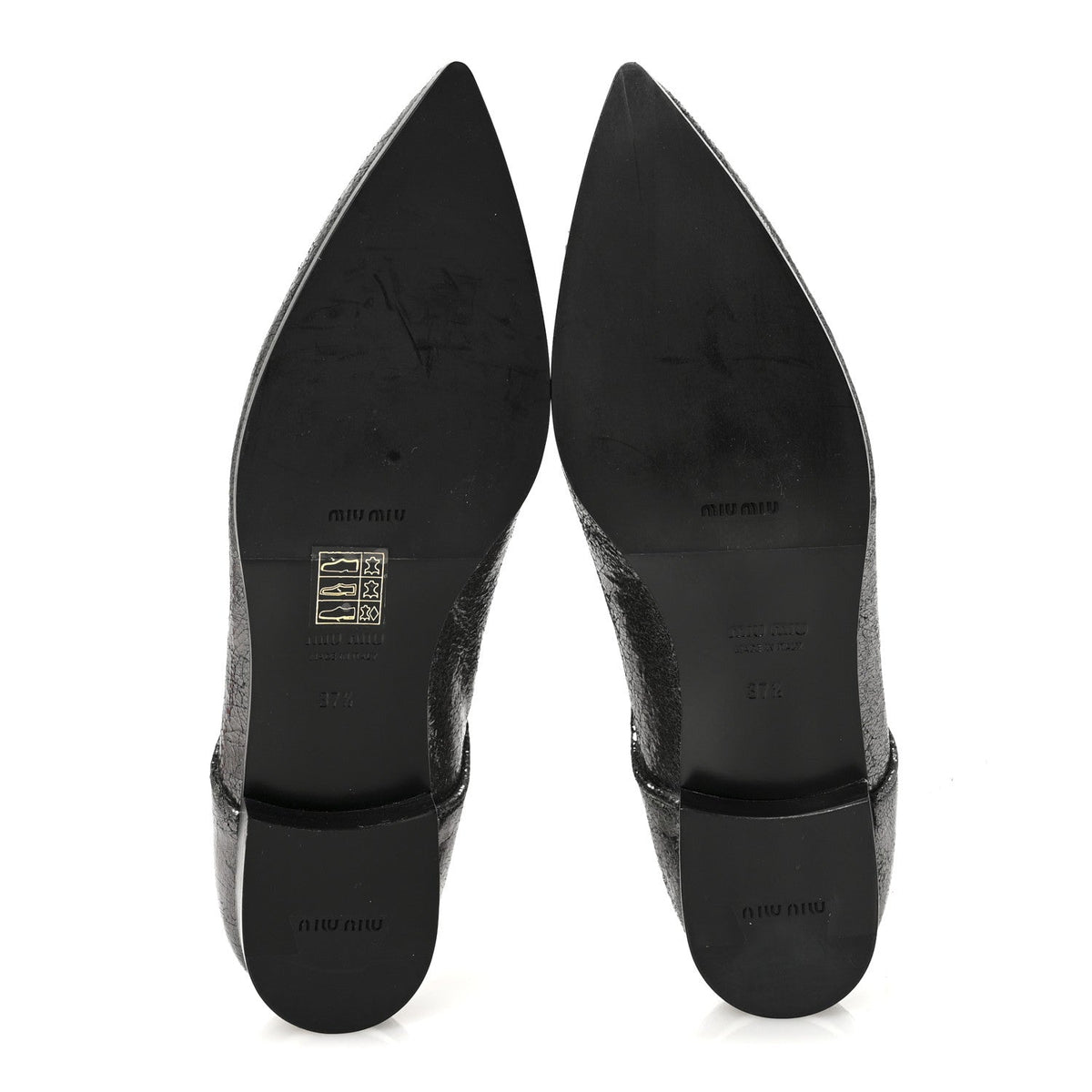 Metallic Crinkled Patent Lace Up Oxford Flats 37.5 Dark Silver