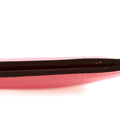 Chevre Mysore Roulis Slim Wallet Rose Azalee
