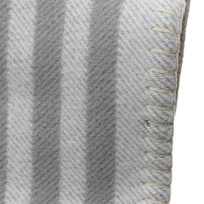 Wool Cashmere Ithaque Blanket Gris Perle